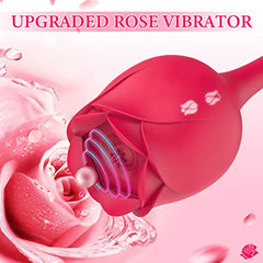 3 in 1 Powerful Tapping Rose Toy with Vibrating Egg