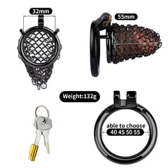 55mm Metal Mesh Cock Lock