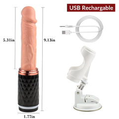 9.13in 360° Rotation & Thrusting Realistic Dildo Machine - Sohimi