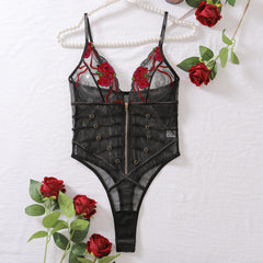 Kyoto Sheer Pearl Lingerie Set