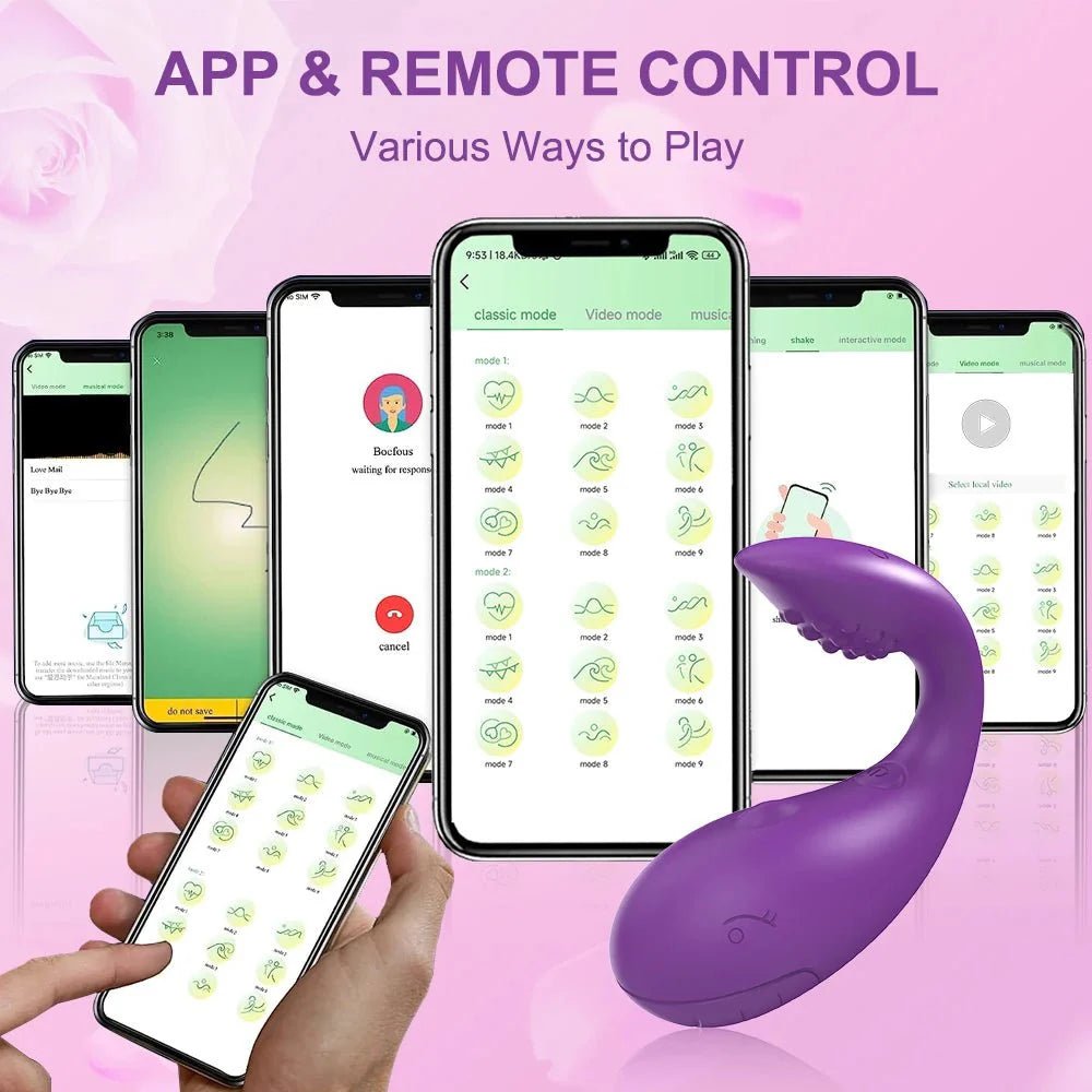 APP Control G Spot Stimulator Vibrator Egg