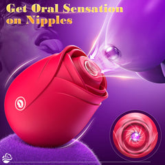 JASMINE|Clitoris Rose Suction Vibrator