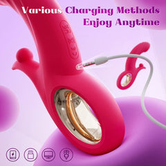 4 in 1 App Control Smart Heating & High-Frequency Vibrator for Clitoral Stimulation