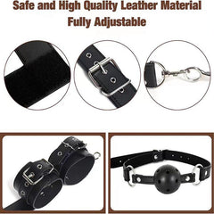 Premium Leather BDSM Anal Hook Bondage