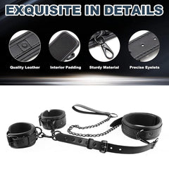 PU Leather Sex Bondage Set