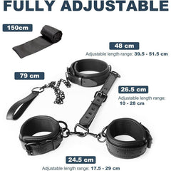 PU Leather Sex Bondage Set