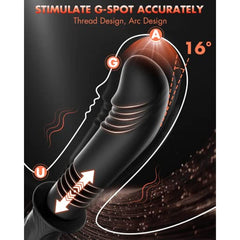 Soft Silicone Vibrators with 10 Powerful Vibration & 3 Trusting Modes - Sohimi