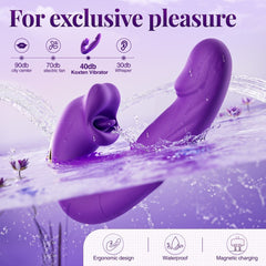 VIELE| Upgraded Thrusting and Licking Suction Sex Toy Vibrator